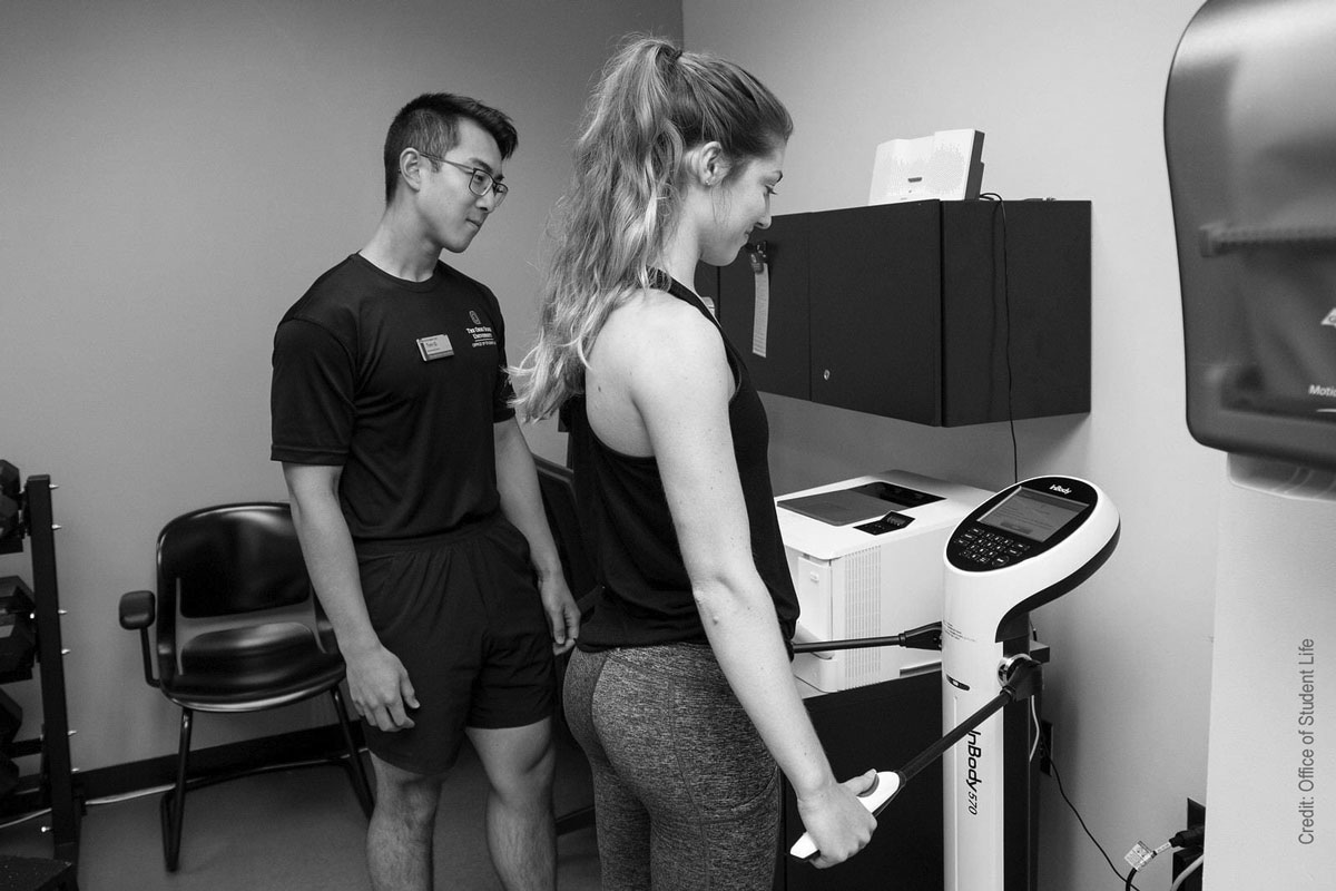 inBody composition test